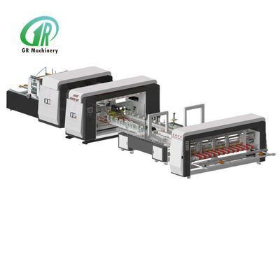 کیفیت  Automatic Folder Gluer Stitcher 2600 Model PLC Servo Control کارخانه