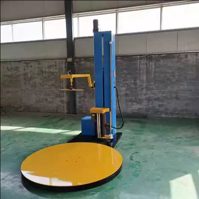 کیفیت  1650mm Automatic Pallet Stretch Film Strapping Machine For Packing کارخانه