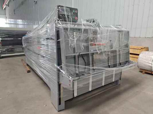 کیفیت  Semi Automatic Computerised Slotter Flexo Folder Gluer with 60pcs/min Speed and 50-70mm Wall Thickness کارخانه