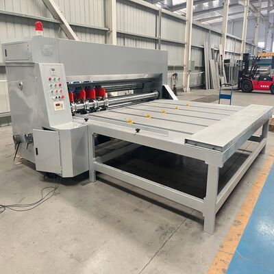 کیفیت  Econimic Speed 60 Pcsmin Corrugated Rotary Slotter Machine For Precise Slotting And Production Of Corrugated Boards کارخانه