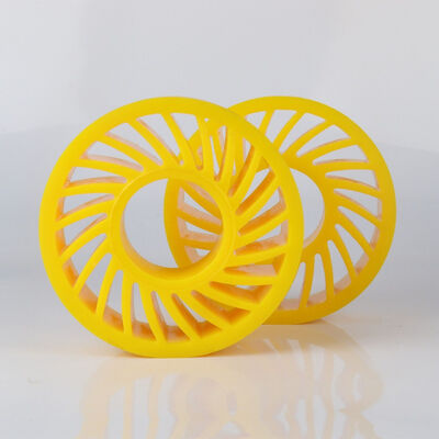 کیفیت  Custom Polyurethane Sun Wheel No Crush Wheel with High Wear Resistance High Resilience and No Damage to Paper کارخانه
