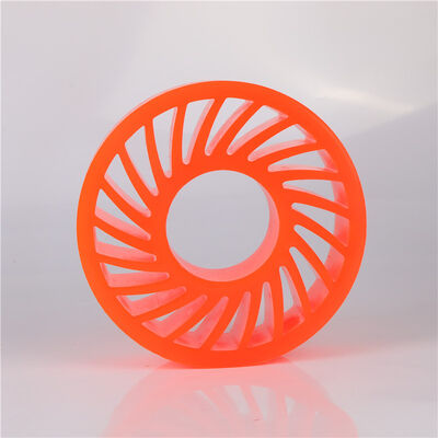 کیفیت  Durable Mechanical Consumables polyurethane sun wheels and no crush wheels tailored for corrugated box machinery applications کارخانه