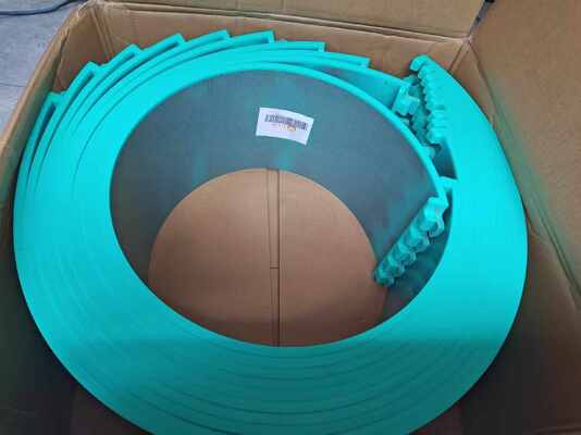 کیفیت  Heat Wear Resistant Polyurethane PU Anvil Cover with Minimal Die-Cutting Pressure and Inner Steel Plate Structure for Rotary Die Cut کارخانه