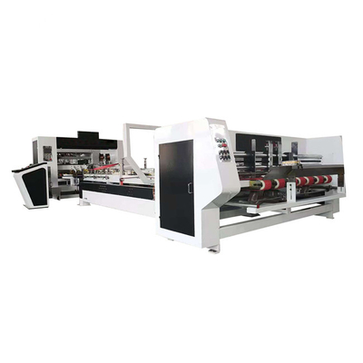 کیفیت  2800 Touch Screen Carton Box Folder Gluer Machine Corrugated Cardboard Making کارخانه
