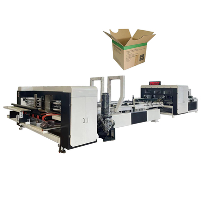 دستگاه چسب پوشه کارتن راه راه QZD-2600 تمام اتوماتیک