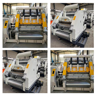 Steam Single Facer For Corrugated Cardboard خط تولید 1400 مدل 3 تن