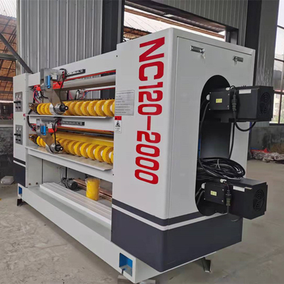 خط تولید مقوای راه راه دو NC Cutter مارپیچ