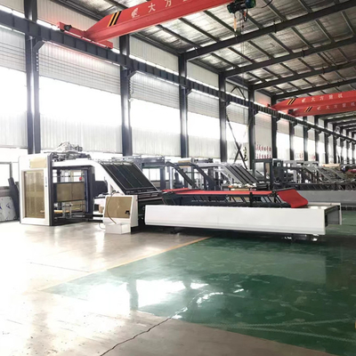 دستگاه لمینیت فلوت تمام اتوماتیک با سرعت بالا 1300mm تا 1600mm 10KW