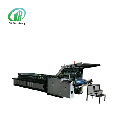 دستگاه لمیناتور فلوت نیمه خودکار 1300x1250mm تخته کاغذ موجدار تک طرفه