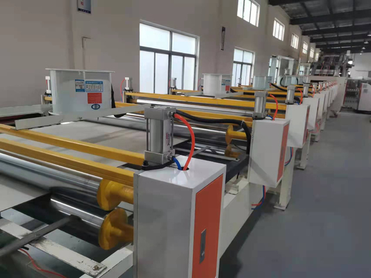 خط تولید مقوا راه راه چهار لایه Gerun 1400 Type 1400mm