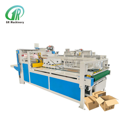 چسب نیمه اتوماتیک 2mm Min. ضخامت کاغذ 380V/220V ولتاژ 1200mm حداکثر. طول چسب