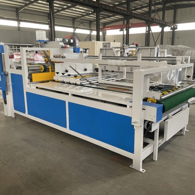 دستگاه چسب پوشه کارتن راه راه 220V/380V 7.5KW مصرف برق 7000*3000*2000mm ابعاد