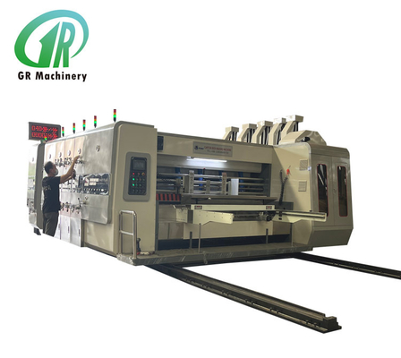 کنترل خط تولید 3 لایه مقوا راه راه Plc برای ضخامت کاغذ 2-6 میلی متر