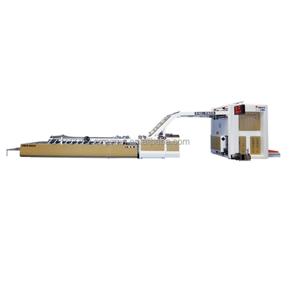 دستگاه لامیناتور فلوئتی با پوشش چسب آویز کارتونی 10kw Max Feeding Size 1300mm