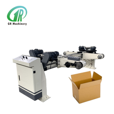 خط تولید کارتونی لوله دار کنترل شده توسط PLC Max Φ1500mm قطر کاغذ حمل
