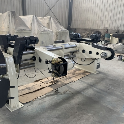 خط تولید کارتونی لوله دار کنترل شده توسط PLC Max Φ1500mm قطر کاغذ حمل