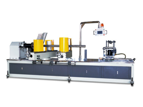 Tz-100 چهار سر Cnc دستگاه ساخت لوله کاغذ تک چاقو