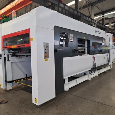 1300/1500mm دقت کنترل PLC کارتونی لوله کش ماشین برش