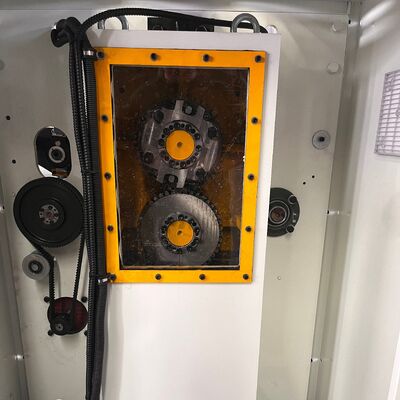 دستگاه برش NC 1800 میلی‌متری خط کنگره‌زن، برش مارپیچ