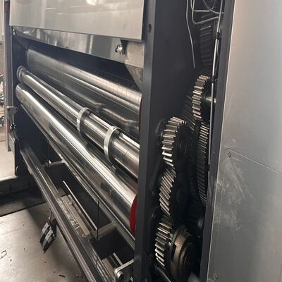 ماشین چاپ فلیکسوگرافی کارتونی فلوگرافیک Double Slotter Rotary Die Cutter