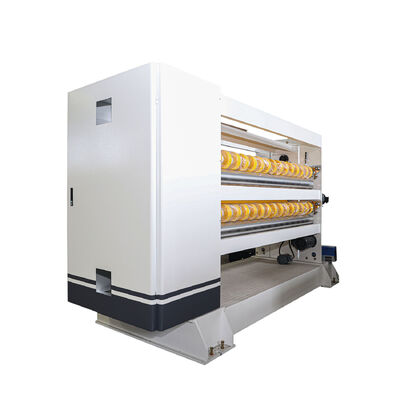 دقت ±1mm Double NC Cutter خط تولید کارتونی لوله دار کنترل کامپیوتر Helical Cross Cutter و سیستم کنترل PLC