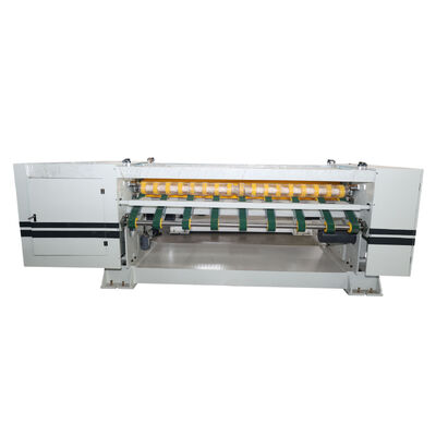 Nc Cutter حداکثر طول برش 9999mm خط تولید کارتونی لوله دار عرض موثر 2200mm سرعت 100mmin