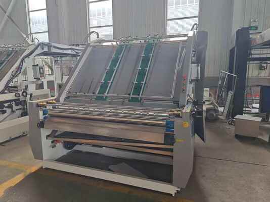 سرعت بالا 100pcs/min لامیناتور خودکار فلوت با 1600x1250mm اندازه و سیستم کنترل PLC