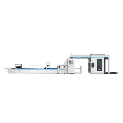 چسباندن ورق به ورق دستگاه لمینت چندلایه فلوت اتوماتیک 1600x1250mm