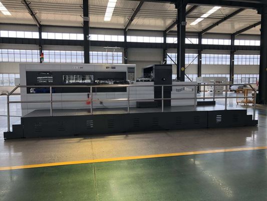 دستگاه قالب برش کارتن موجدار چرخشی 24.5 کیلووات برای جعبه ها